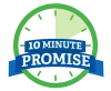 10-minute-guarantee-chiropractor-medium 10 minute promise logo.