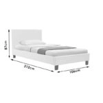 ÊñåâÜôé Nevil  ìïíü 100x200 PU óêïýñï êáöÝ ìáô