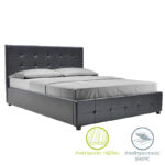 ÊñåâÜôé Roi  160x200 PU ìáýñï ìáô + áðïèçêåõôéêü ÷þñï