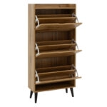Παπουτσοθήκη Thelma  12 ζεύγων sonoma 60x23.8x131.6εκ