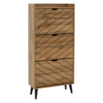 Παπουτσοθήκη Thelma  12 ζεύγων sonoma 60x23.8x131.6εκ
