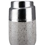 Βάζο ArteLibre Ασημί/Γκρι Κεραμικό 12x12x19.5cm