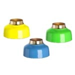 Βάζο Χαμηλό Μέταλλο 10.5cm Σε 3 Χρώματα