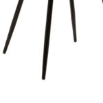 Καρέκλα Giselle βελούδο σκούρο πράσινο-μαύρο πόδι