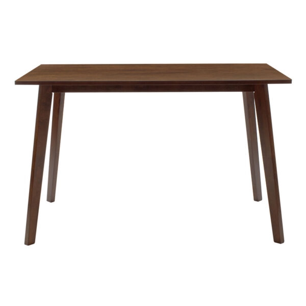 Τραπέζι Benson  MDF σε καρυδί απόχρωση 120x75x75εκ