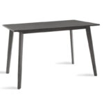 Τραπέζι Benson  MDF σε rustic grey απόχρωση 120x75x75εκ