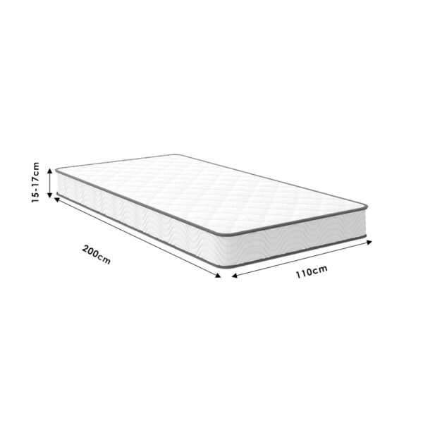 Στρώμα Levander  bonnel springs roll pack μονής όψης 15-17cm 110x200εκ