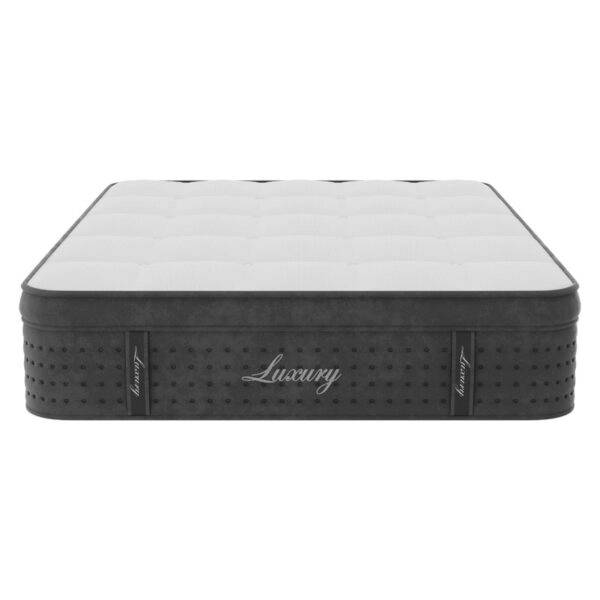 Στρώμα Luxury  pocket spring+gel memory foam+latex μονής όψης aloe vera 34-36cm 160x200εκ