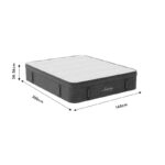 Στρώμα Luxury  pocket spring+gel memory foam+latex μονής όψης aloe vera 34-36cm 160x200εκ