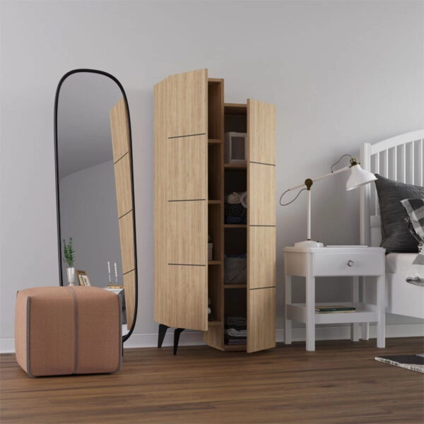 Στήλη Romane  φυσικό 62.2x37.4x155.4εκ