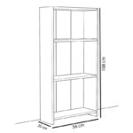 ÂéâëéïèÞêç Ferma  sonoma-ëåõêü 56x20x108åê