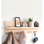 Κρεμάστρα Lolia  φυσικό 49x11x14εκ