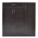 Παπουτσοθήκη-ντουλάπι SANTE  30 ζεύγων χρώμα wenge 120x37x123εκ