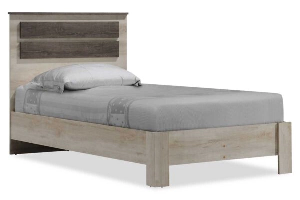 Κρεβάτι OLYMPUS  σε χρώμα castillo-toro 100x200εκ