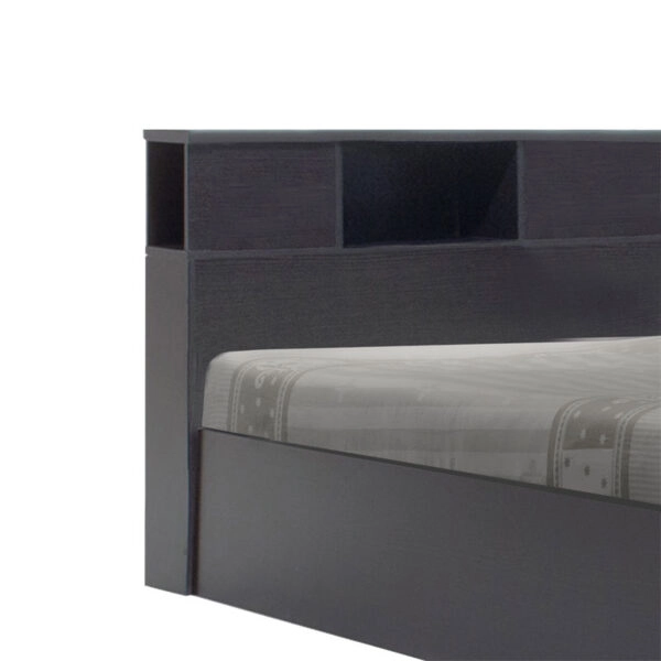 Κρεβάτι  OLYMPUS  σε χρώμα wenge 120x200εκ