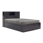 Κρεβάτι  OLYMPUS  σε χρώμα wenge 120x200εκ