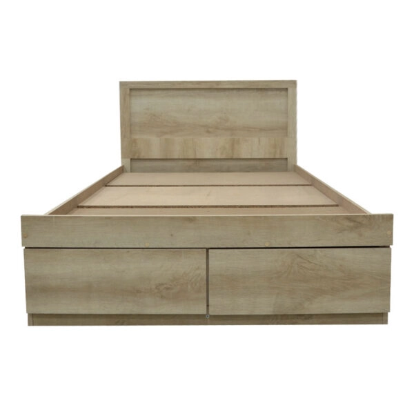 Κρεβάτι Olympus  με συρτάρι castillo-oak 100x200εκ
