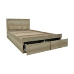 Κρεβάτι Olympus  με συρτάρι castillo-oak 100x200εκ