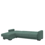 Καναπές Κρεβάτι Γωνιακός  JOSE Μέντα 270x150x86cm