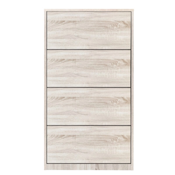 Παπουτσοθήκη  DORIT Φυσικό Μοριοσανίδα/Μελαμίνη 73x24x148cm