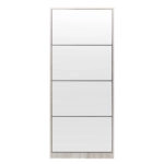 Παπουτσοθήκη  LYKKE Φυσικό Μοριοσανίδα/Μελαμίνη 50x24x148cm