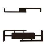 Σύνθετο DREAM Wenge 153.6x25x42cm