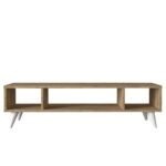 Έπιπλο Τηλεόρασης SAMOS Φυσικό Μοριοσανίδα/Μελαμίνη 120x35x40cm