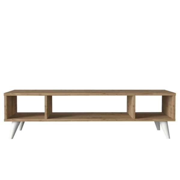 Έπιπλο Τηλεόρασης SAMOS Φυσικό Μοριοσανίδα/Μελαμίνη 120x35x40cm