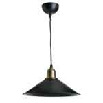 Öùôéóôéêü ïñïöÞò ìïíüöùôï PWL-0964  Å27 ìáýñï-bronze antique Ö30x14.5åê