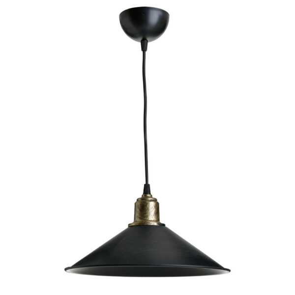 Öùôéóôéêü ïñïöÞò ìïíüöùôï PWL-0964  Å27 ìáýñï-bronze antique Ö30x14.5åê