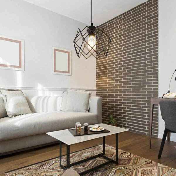 Φωτιστικό οροφής μονόφωτο PWL-1021  Ε27 μαύρο Φ23.5x16εκ