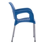 Καρέκλα Κήπου Eco Μπλε Ανακυκλωμένο PP 60x50x80xcm