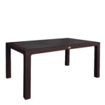 Τραπέζι Κήπου  Eco Καφέ Ανακυκλωμένο PP 150x90x74cm