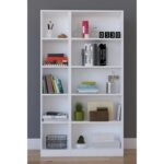 Βιβλιοθήκη ABEBA Λευκό Μοριοσανίδα 93.2x20x169cm