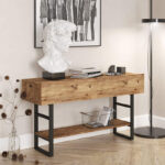 Êïíóüëá Vien  oak-ìáýñï 139x43x75,5åê