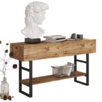 Êïíóüëá Vien  oak-ìáýñï 139x43x75,5åê