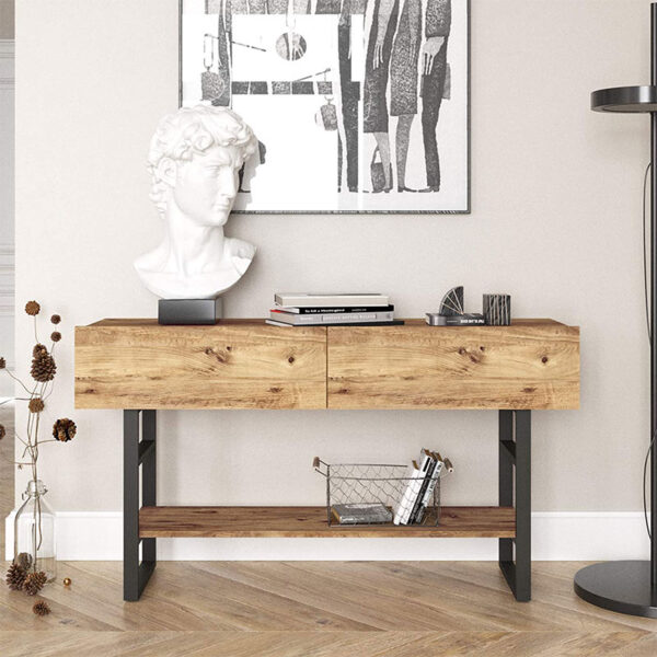 Êïíóüëá Vien  oak-ìáýñï 139x43x75,5åê