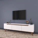 ¸ðéðëï ôçëåüñáóçò Kasandra  ëåõêü-êáñõäß 180x35x48,5åê