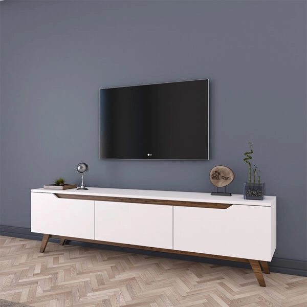 ¸ðéðëï ôçëåüñáóçò Kasandra  ëåõêü-êáñõäß 180x35x48,5åê