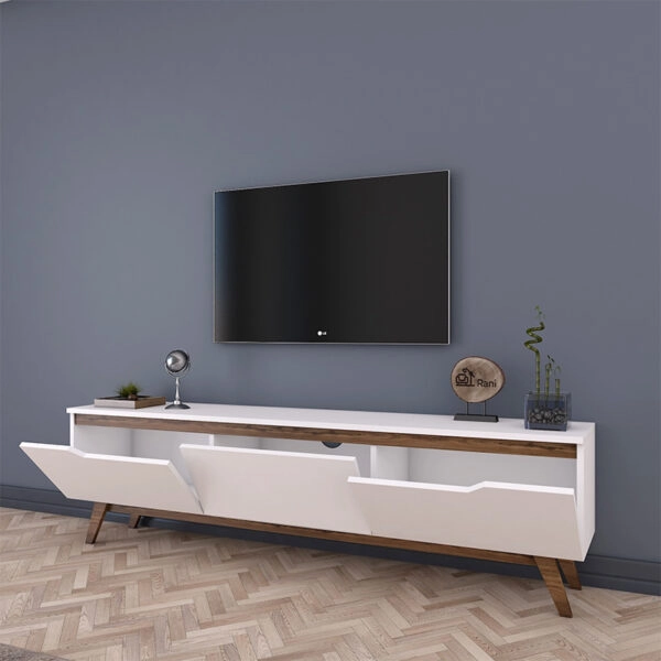 ¸ðéðëï ôçëåüñáóçò Kasandra  ëåõêü-êáñõäß 180x35x48,5åê