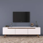¸ðéðëï ôçëåüñáóçò Kasandra  ëåõêü-êáñõäß 180x35x48,5åê
