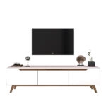 ¸ðéðëï ôçëåüñáóçò Kasandra  ëåõêü-êáñõäß 180x35x48,5åê