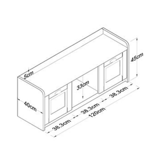 ¸ðéðëï åéóüäïõ-ðáðïõôóïèÞêç Arthur I  8 æåõãþí ëåõêü-êáñõäß 120x40x45åê