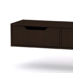 Κονσόλα επιτοίχια Alberto σε wenge απόχρωση100x32.5x22εκ