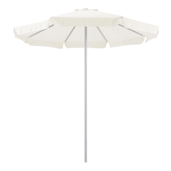 Ομπρέλα επαγγελματική Nagida μονοκόμματος ιστός αλουμίνιο Φ2.3m εκρού