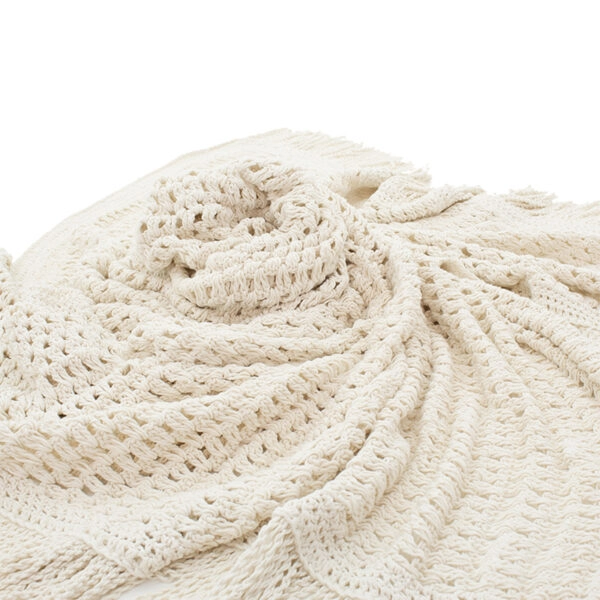 Δίχτυ σκίασης Roof  μακραμέ μπεζ 4x4m