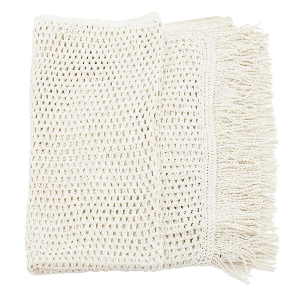 Δίχτυ σκίασης Roof  μακραμέ μπεζ 4x4m