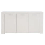 Μπουφές Joanna  λευκό 144x42x80εκ