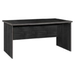 Γραφείο εργασίας Payton  σε ανθρακι- wenge απόχρωση 150x72.5x76εκ