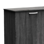 Μπουφές Kinley  σε ανθρακί-wenge απόχρωση 210x40x82εκ